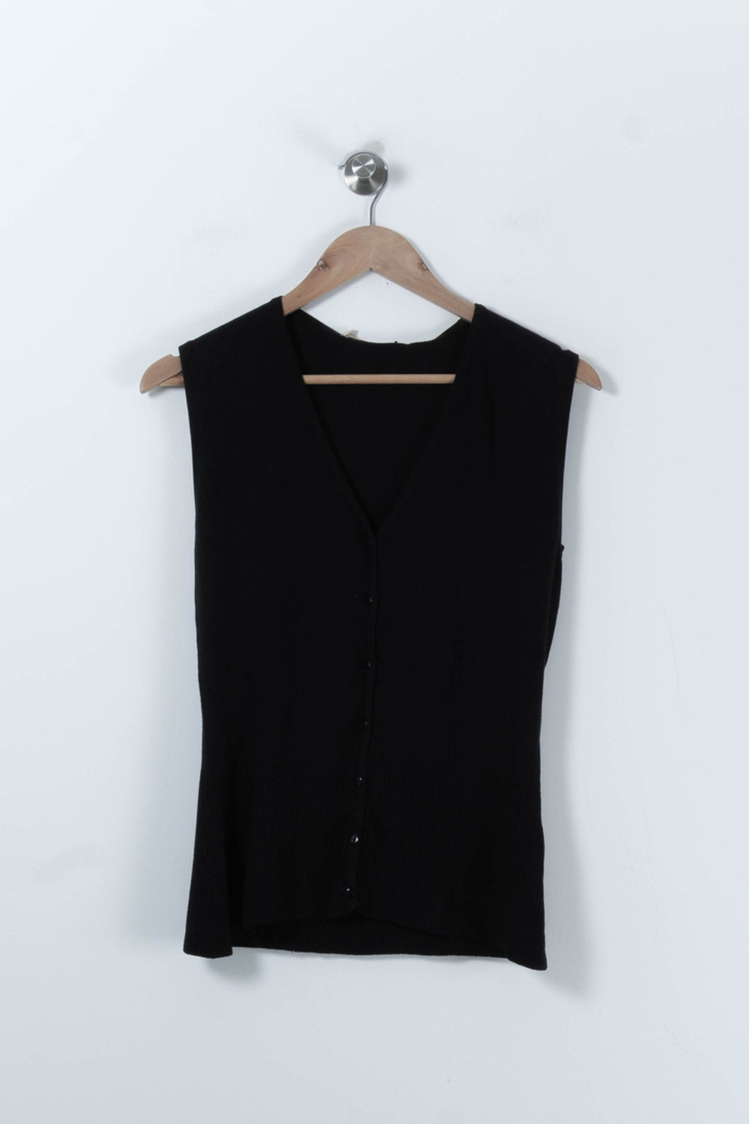 Gilet Noir - Taille M/38 de la marque Vanessa Bruno | PARAD90799 - Vendu par Paradigme - Image 2