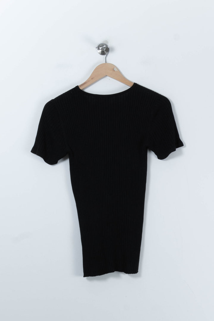 Pull Noir - Taille T.U. de la marque Tara Jarmon | PARAD90804 - Vendu par Paradigme - Image 4