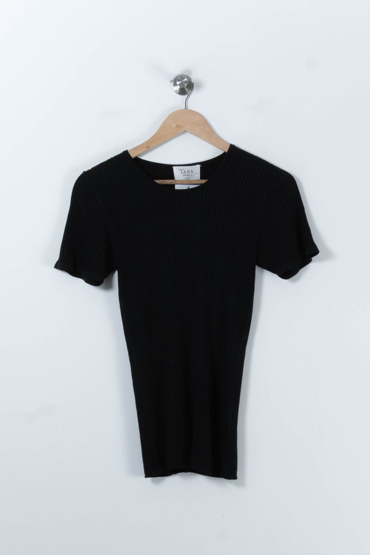 Pull Noir - Taille T.U. de la marque Tara Jarmon | PARAD90804 - Vendu par Paradigme - Image 2