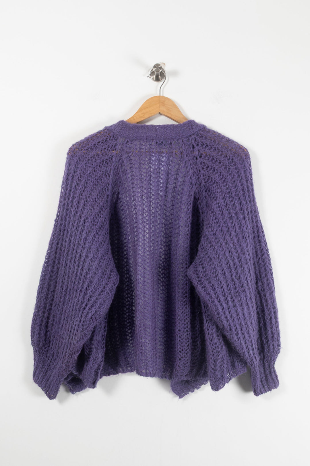 Cardigan Violet - Taille S/36 de la marque Stella Forest | PARAD90805 - Vendu par Paradigme - Image 4