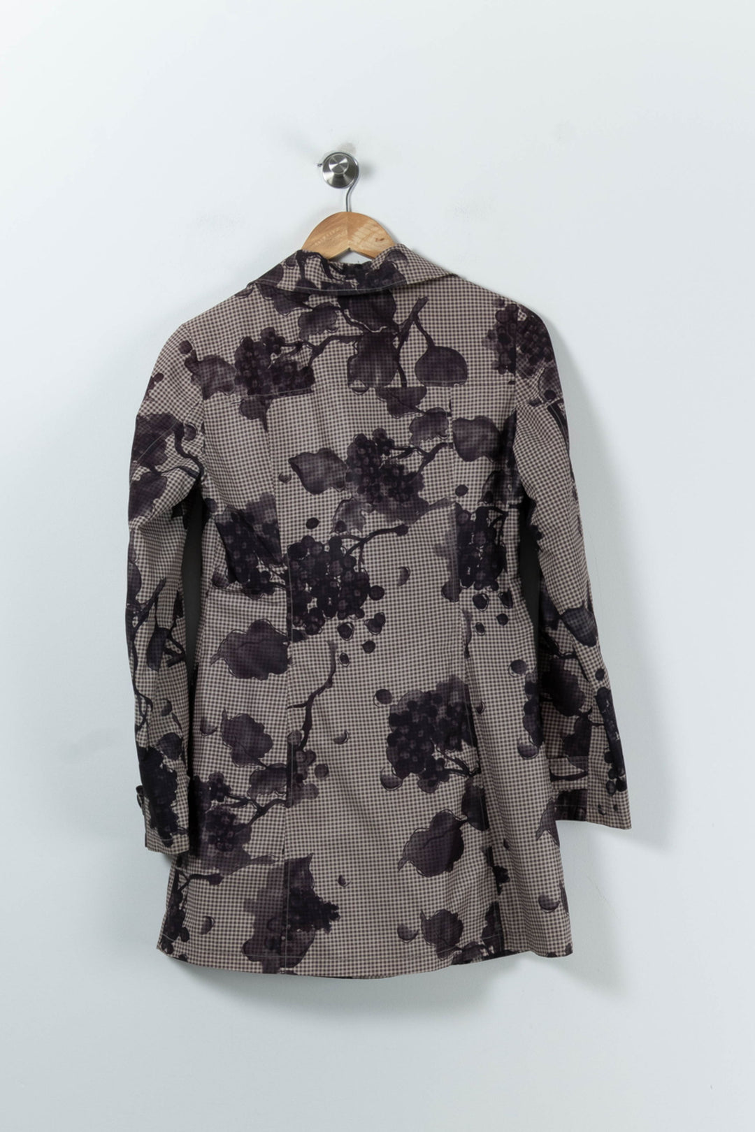 Trench Beige et Noir - Taille S/36 de la marque La Fée Maraboutée | PARAD90806 - Vendu par Paradigme - Image 4