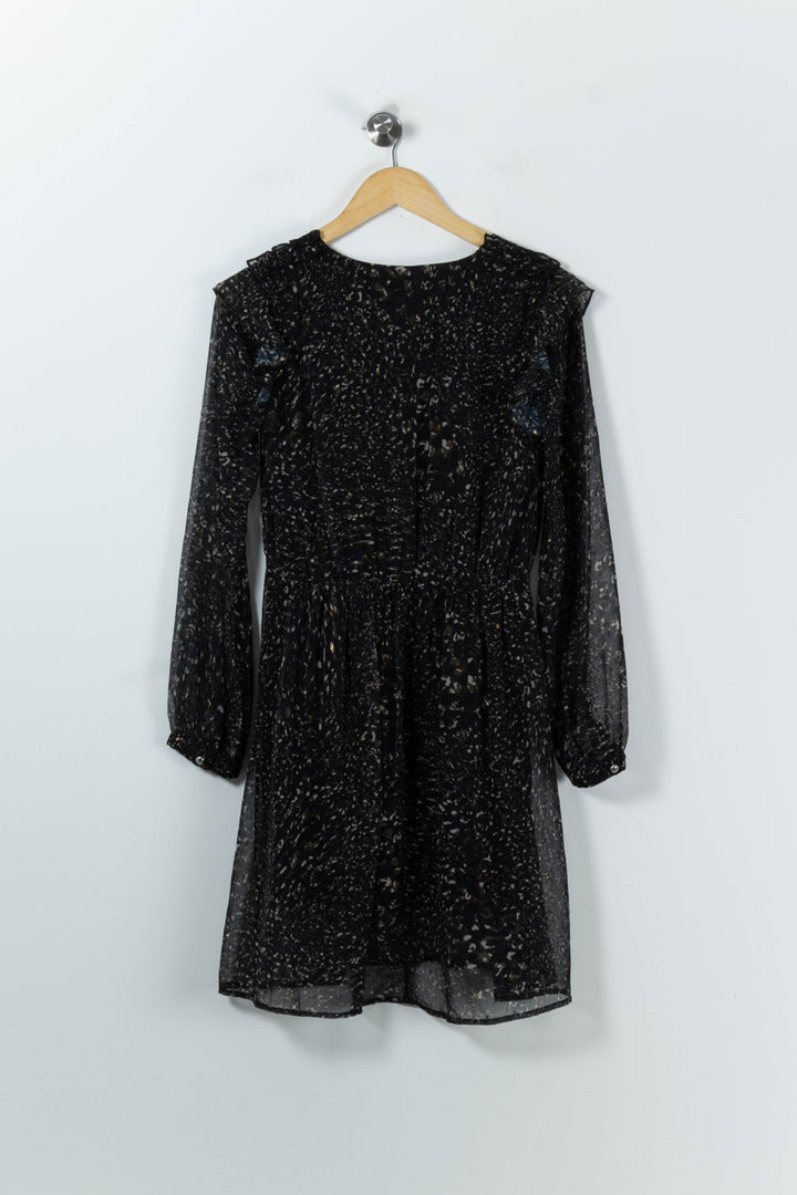 Robe Noire - Taille M/38 de la marque La Fée Maraboutée | PARAD90814 - Vendu par Paradigme - Image 4