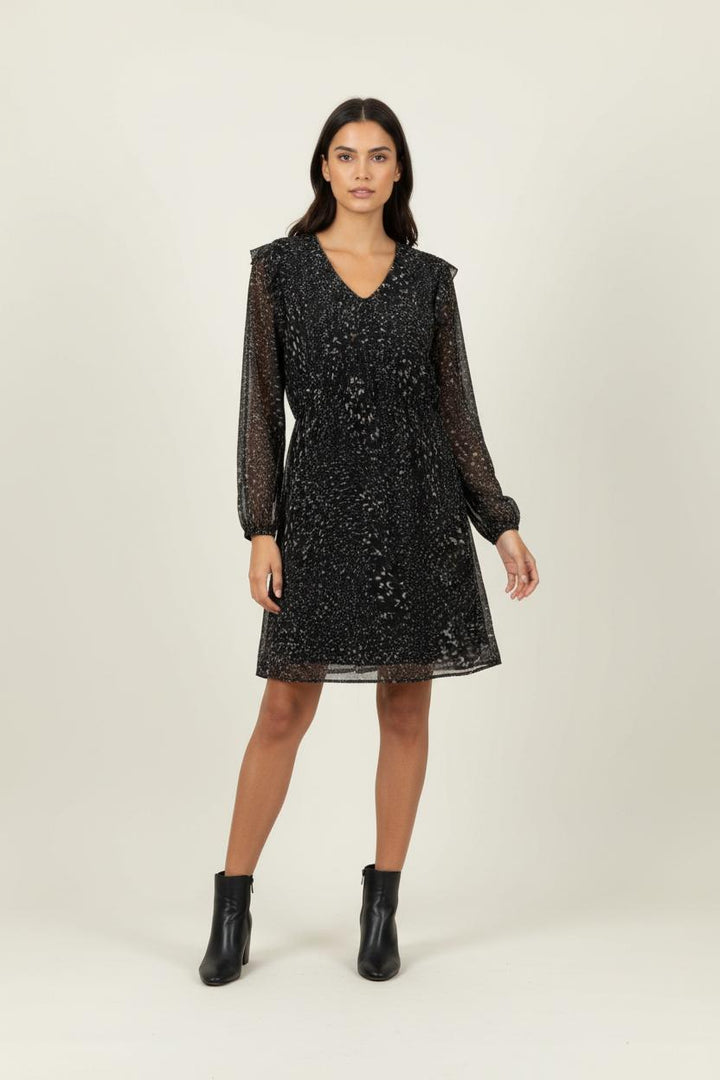 Robe Noire - Taille M/38 de la marque La Fée Maraboutée | PARAD90814 - Vendu par Paradigme - Image 1