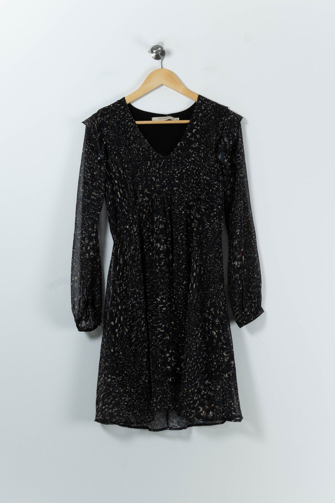 Robe Noire - Taille M/38 de la marque La Fée Maraboutée | PARAD90814 - Vendu par Paradigme - Image 2