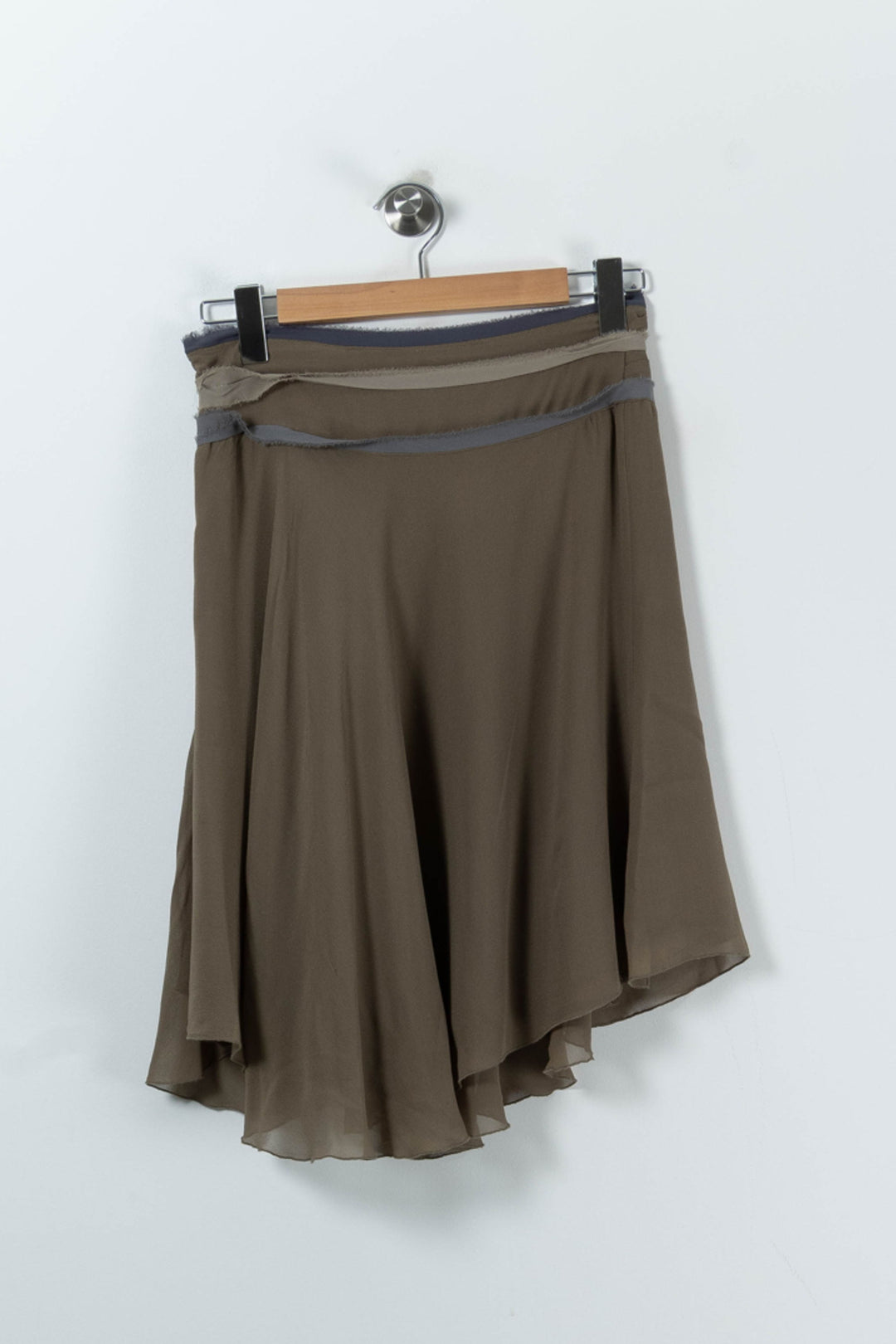Jupe Midi Kaki - Taille S/36 de la marque Essentiel Antwerp | PARAD90816 - Vendu par Paradigme - Image 4