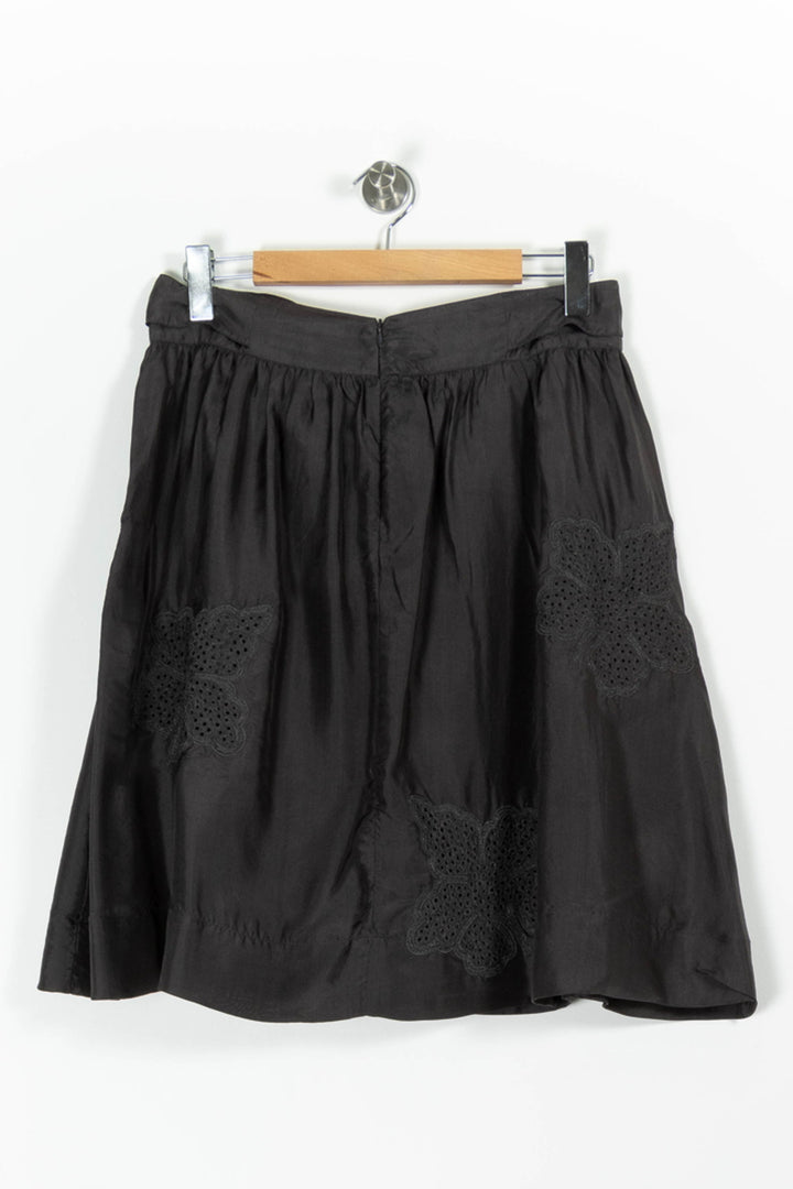Jupe Midi Grise - Taille L/40 de la marque Essentiel Antwerp | PARAD90820 - Vendu par Paradigme - Image 4
