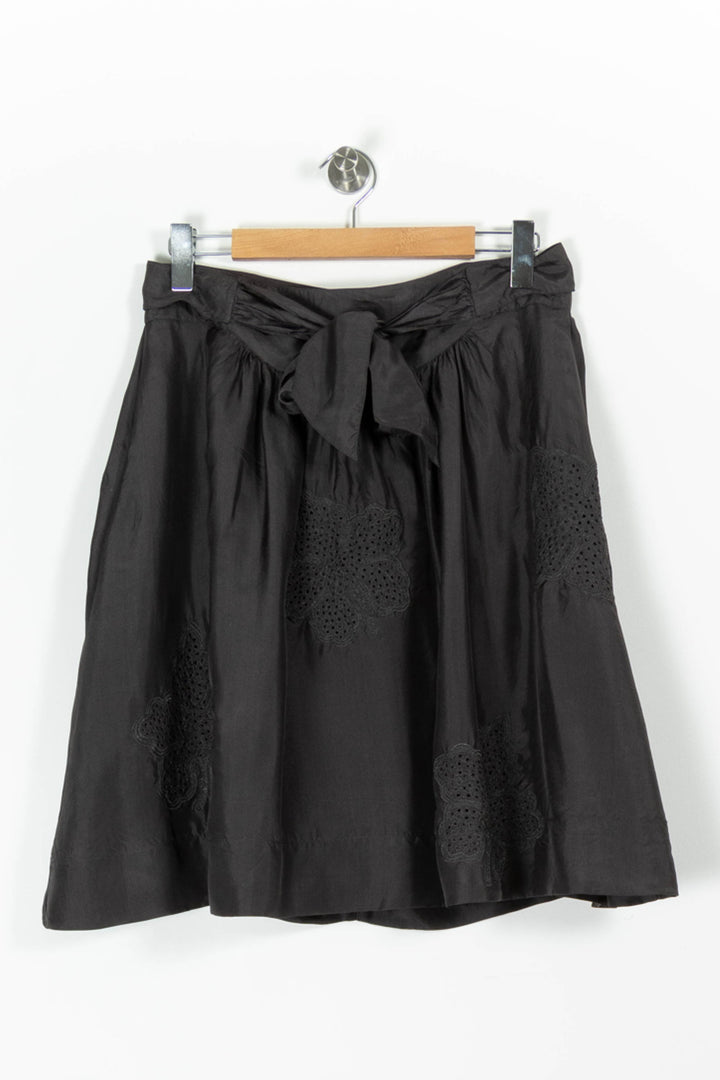 Jupe Midi Grise - Taille L/40 de la marque Essentiel Antwerp | PARAD90820 - Vendu par Paradigme - Image 2