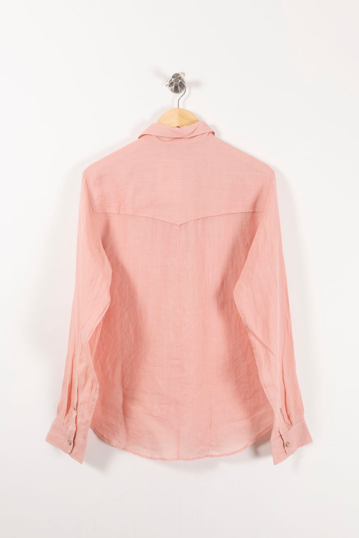 Chemise Western Rose - Taille M/38 de la marque Isabel Marant | PARAD90827 - Vendu par Paradigme - Image 4