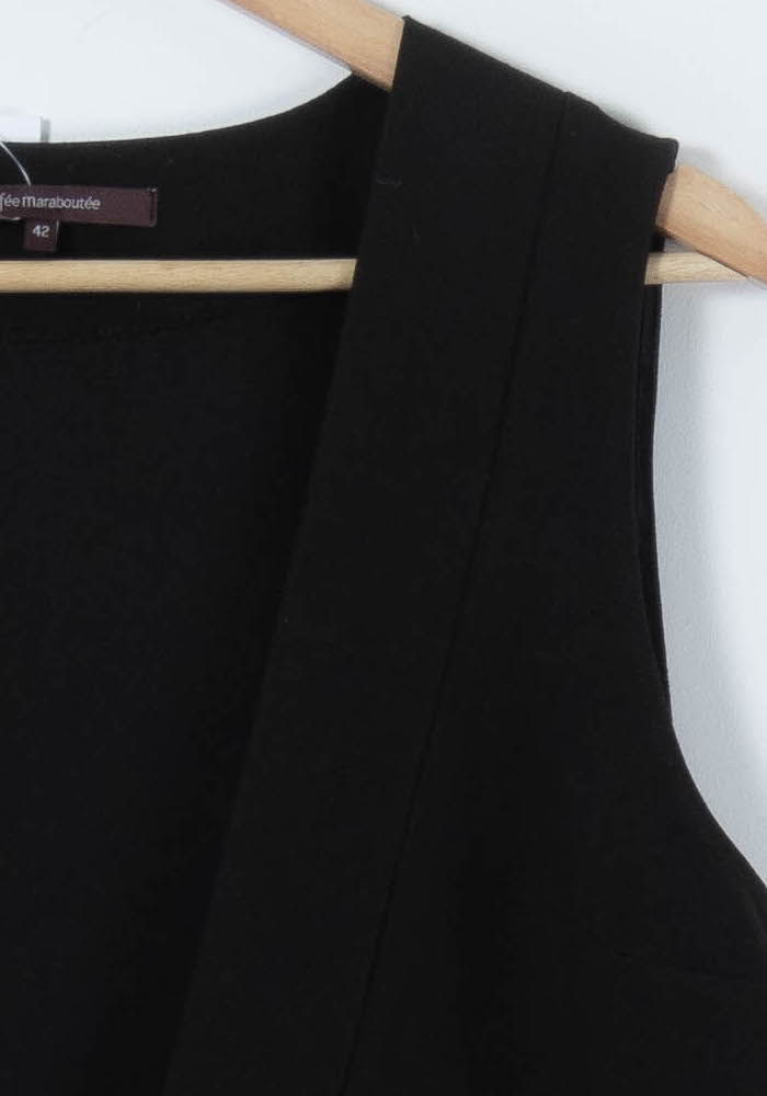 Robe Sans Manches Noire - Taille XL/42 de la marque La Fée Maraboutée | PARAD90832 - Vendu par Paradigme - Image 3