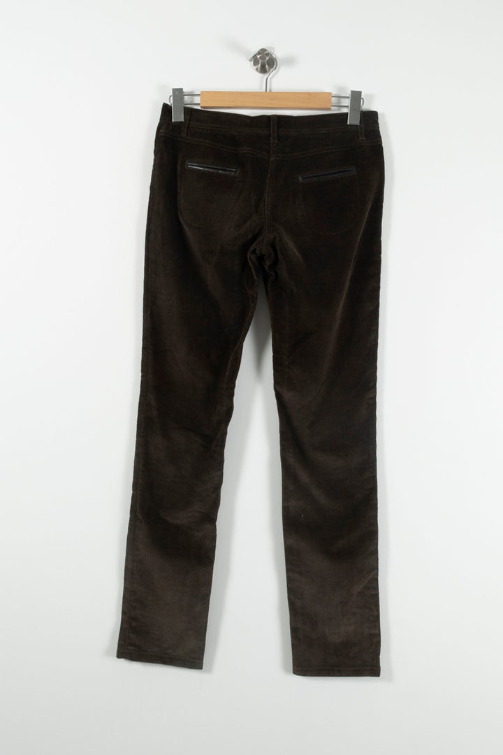 Pantalon Marron - Taille M/38 de la marque Tara Jarmon | PARAD90839 - Vendu par Paradigme - Image 4
