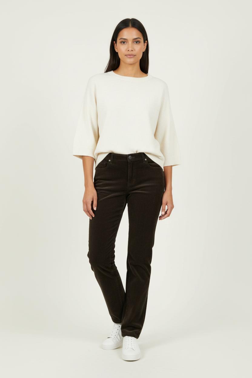 Pantalon Marron - Taille M/38 de la marque Tara Jarmon | PARAD90839 - Vendu par Paradigme - Image 1