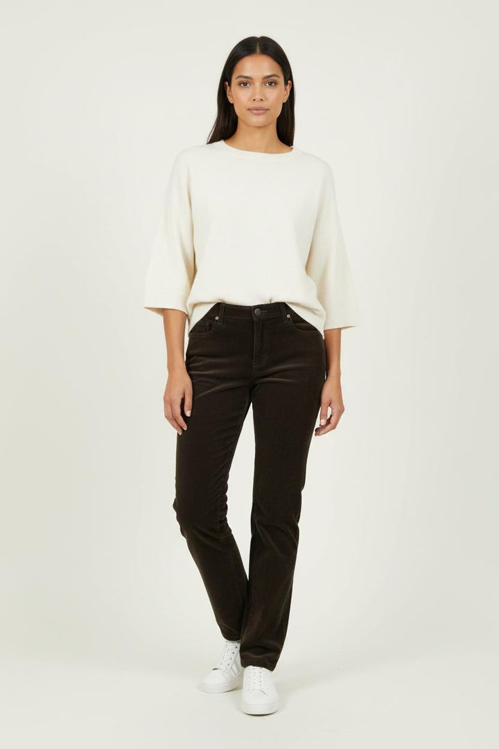 Pantalon Marron - Taille M/38 de la marque Tara Jarmon | PARAD90839 - Vendu par Paradigme - Image 1