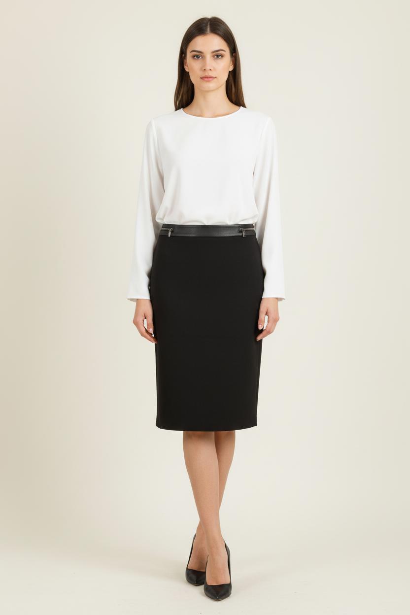 Jupe Crayon Noire - Taille XXL/44 de la marque ZAPA | PARAD90842 - Vendu par Paradigme - Image 1