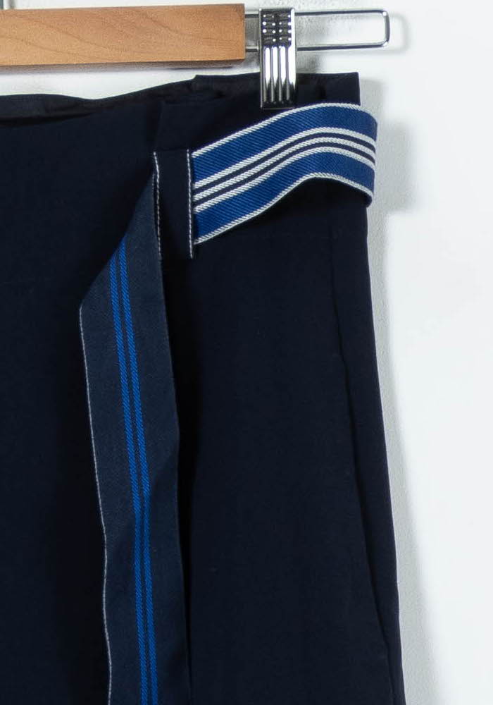 Jupe Courte Bleue - Taille S/36 de la marque Claudie Pierlot | PARAD90847 - Vendu par Paradigme - Image 3