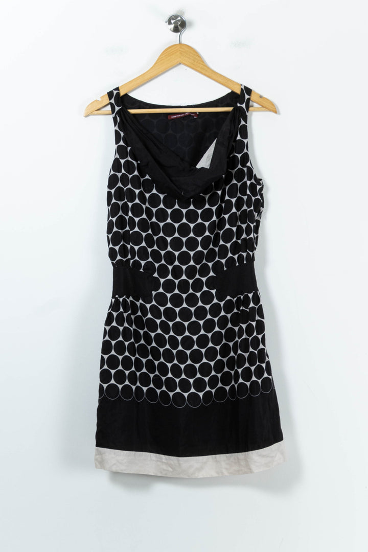 Robe Sans Manches Noire et Blanche - Taille S/36 de la marque Comptoir des Cotonniers | PARAD90848 - Vendu par Paradigme - Image 2