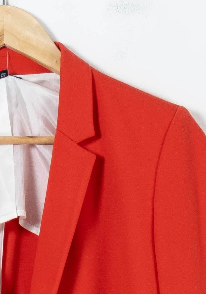 Blazer Rouge - Taille XL/42 de la marque Caroll | PARAD90862 - Vendu par Paradigme - Image 3