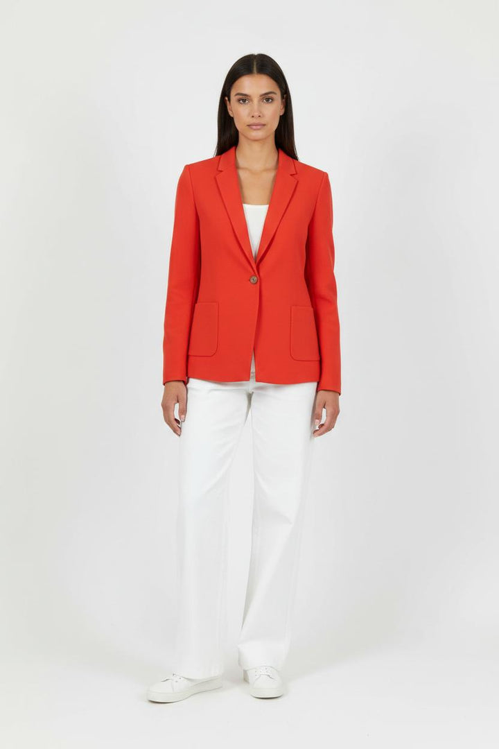 Blazer Rouge - Taille XL/42 de la marque Caroll | PARAD90862 - Vendu par Paradigme - Image 1