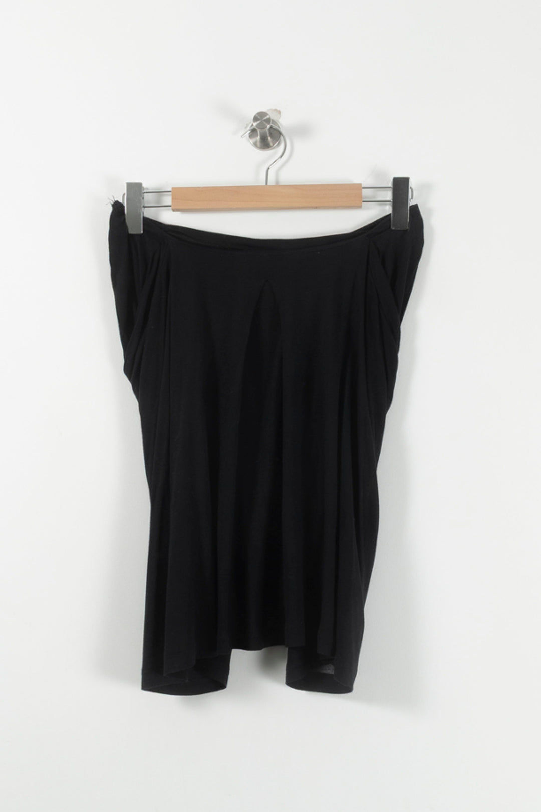 Jupe Drapée Noire - Taille S/36 de la marque Comptoir des Cotonniers | PARAD90869 - Vendu par Paradigme - Image 4