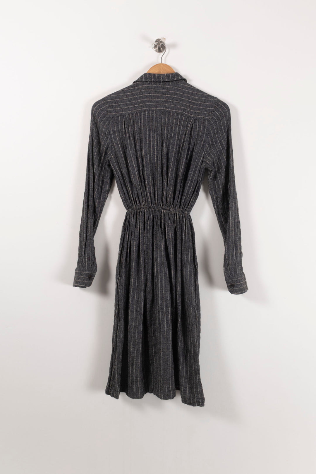Robe Chemise Noire - Taille S/36 de la marque Comptoir des Cotonniers | PARAD90872 - Vendu par Paradigme - Image 4