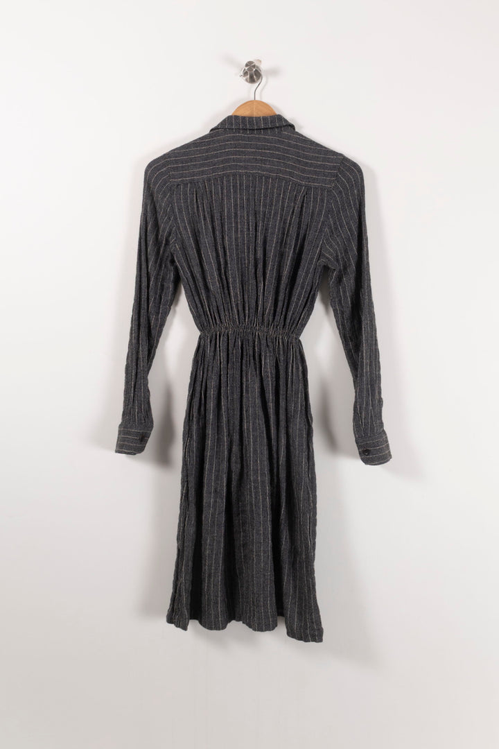 Robe Chemise Noire - Taille S/36 de la marque Comptoir des Cotonniers | PARAD90872 - Vendu par Paradigme - Image 4