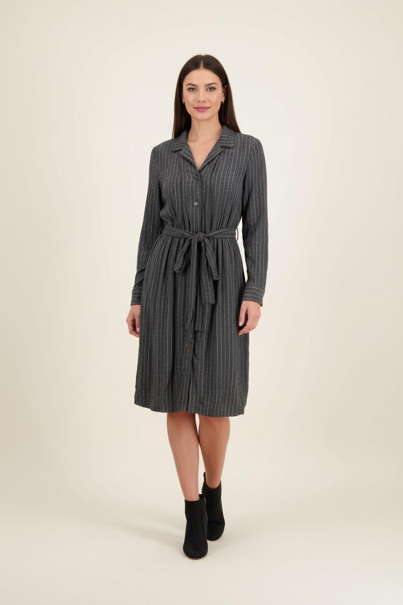 Robe Chemise Noire - Taille S/36 de la marque Comptoir des Cotonniers | PARAD90872 - Vendu par Paradigme - Image 1
