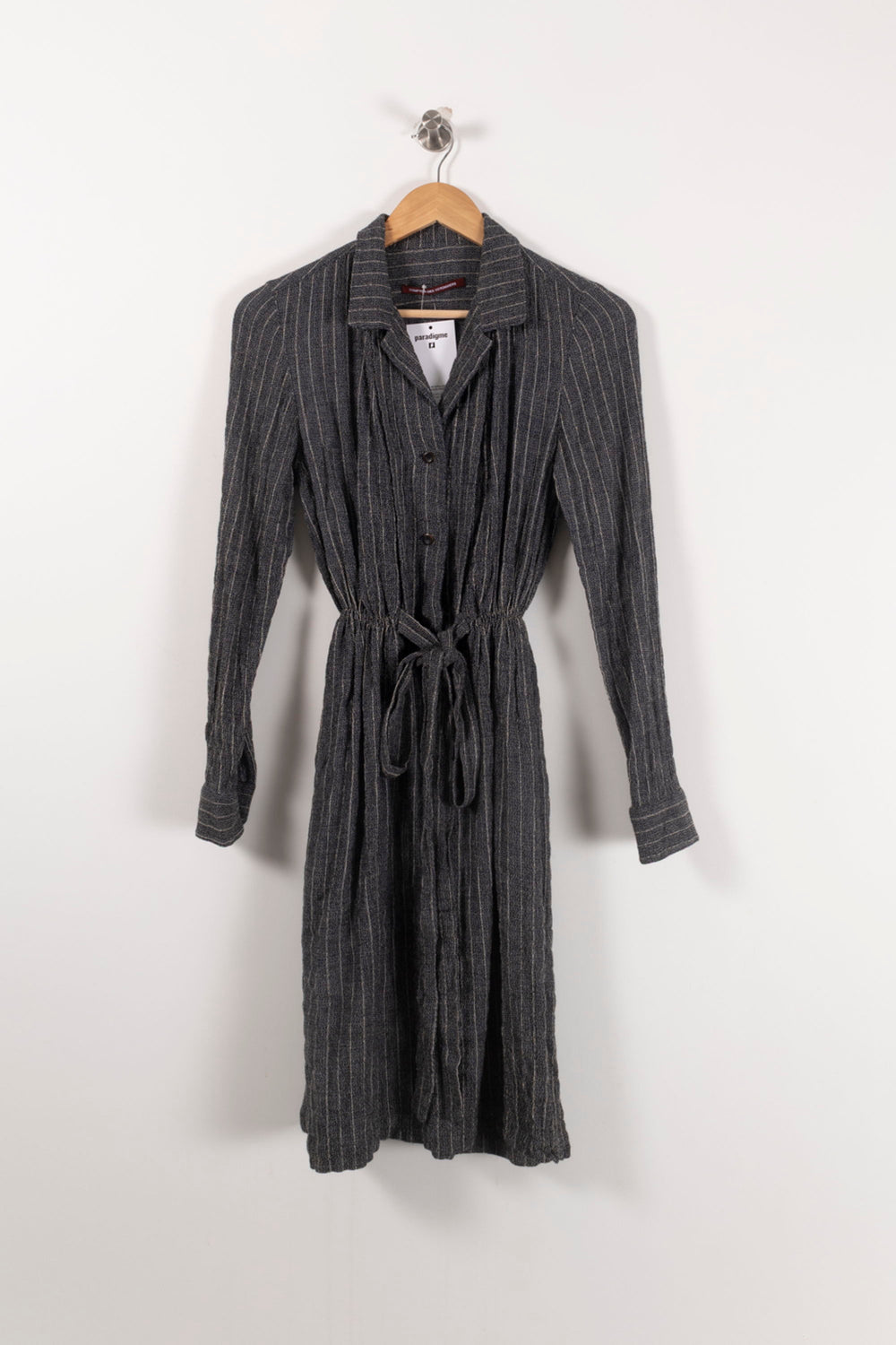 Robe Chemise Noire - Taille S/36 de la marque Comptoir des Cotonniers | PARAD90872 - Vendu par Paradigme - Image 2
