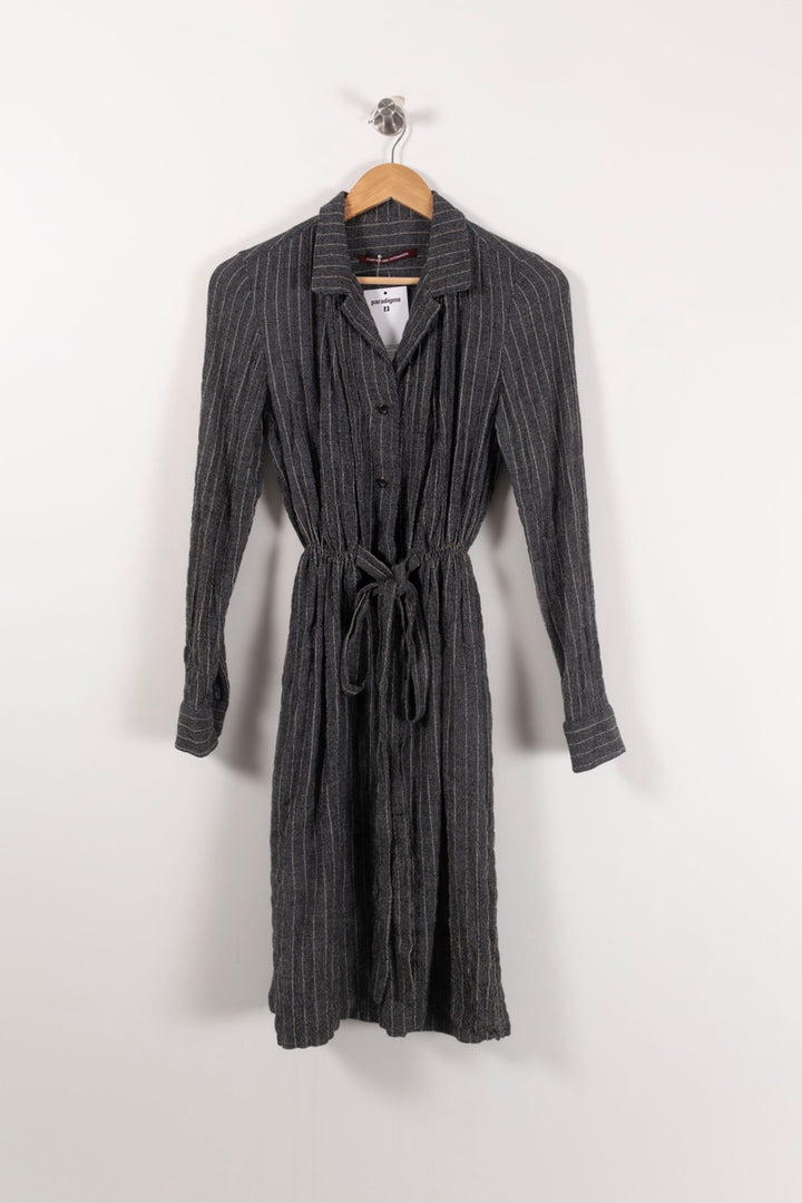 Robe Chemise Noire - Taille S/36 de la marque Comptoir des Cotonniers | PARAD90872 - Vendu par Paradigme - Image 2