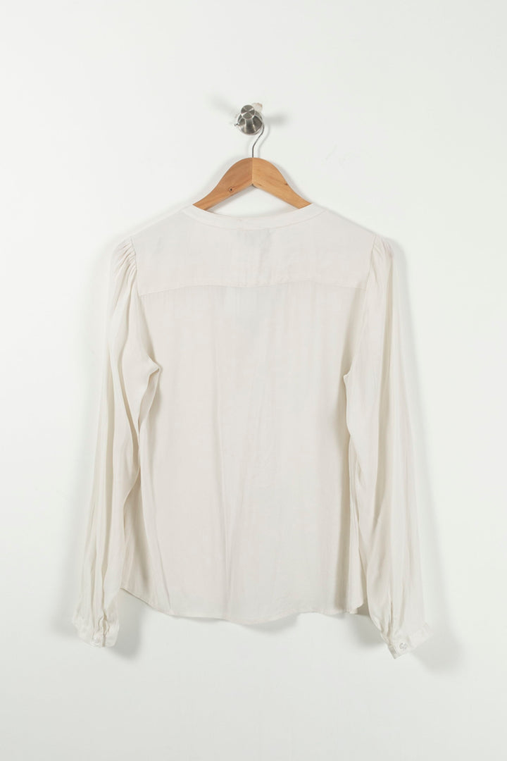 Blouse Blanche - Taille L/40 de la marque Maison 123 | PARAD90874 - Vendu par Paradigme - Image 4