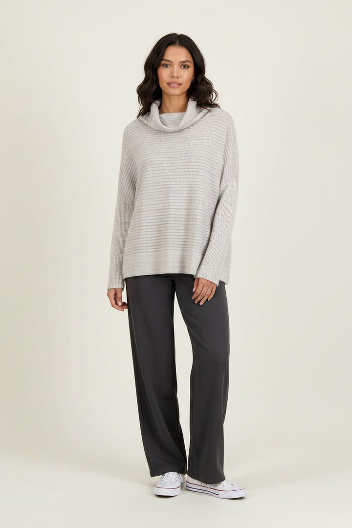 Pull Gris - Taille S/36 de la marque Karl Marc John | PARAD90876 - Vendu par Paradigme - Image 1