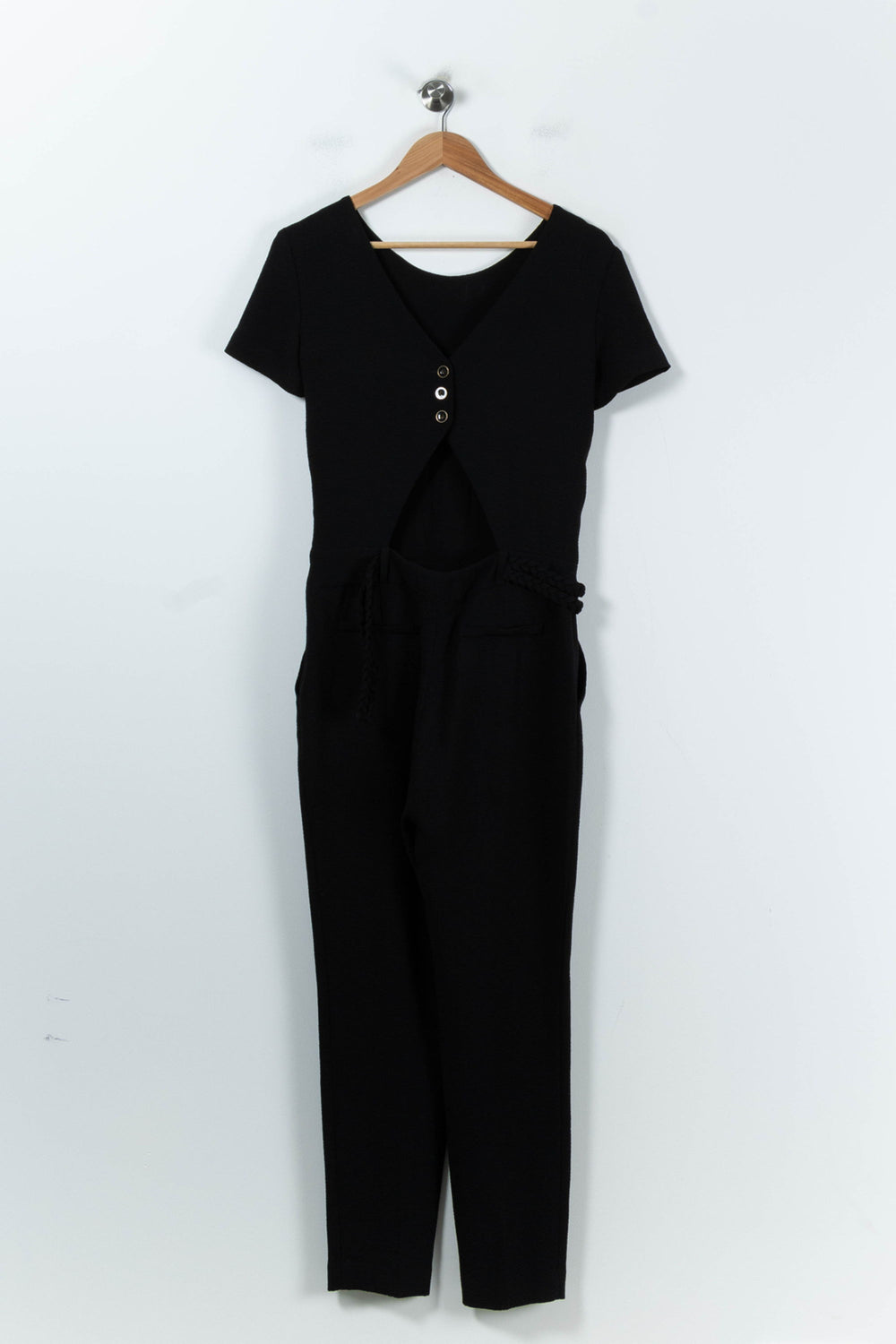 Combinaison Noire - Taille S/36 de la marque Sézane | PARAD90877 - Vendu par Paradigme - Image 2