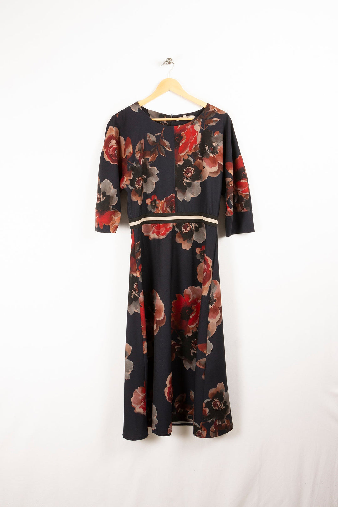 Robe longue fleurs géantes - L/40