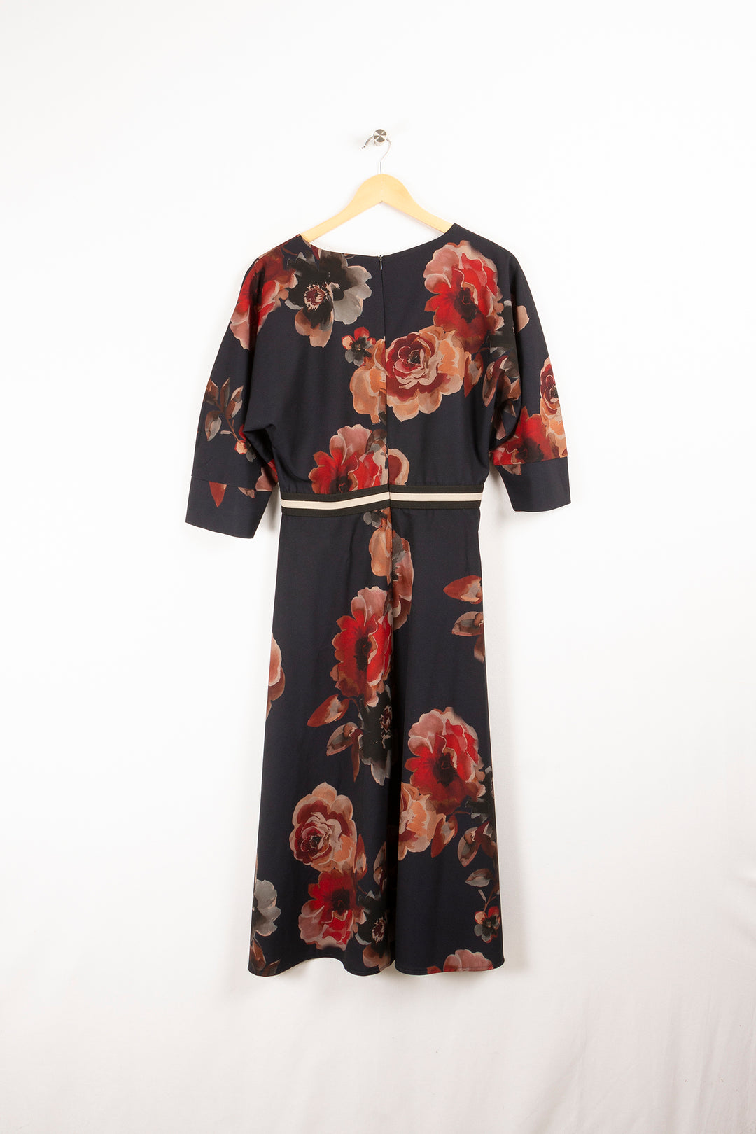 Robe longue fleurs géantes - L/40