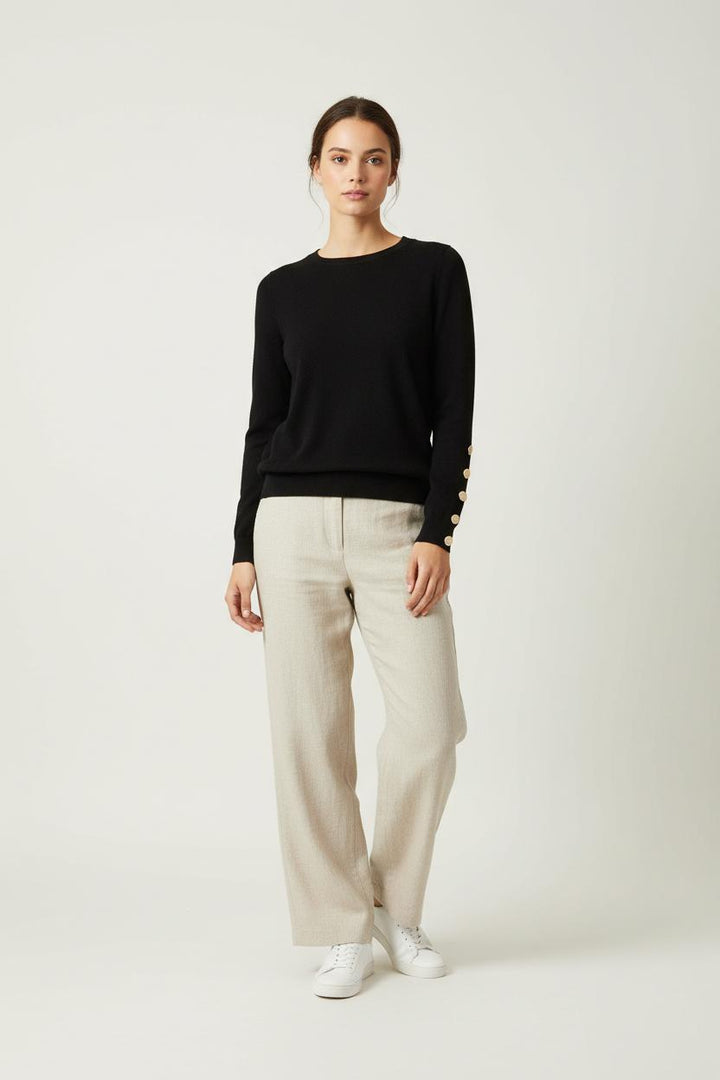 Pull Noir - Taille S/36 de la marque Sézane | PARAD90880 - Vendu par Paradigme - Image 1