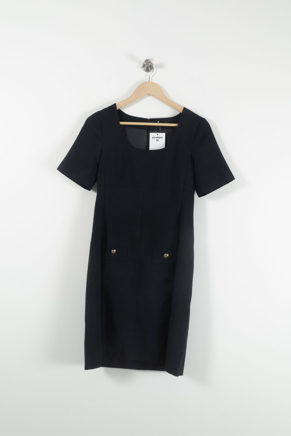 Robe Courte Bleue - Taille XS/34 de la marque Tara Jarmon | PARAD90884 - Vendu par Paradigme - Image 2