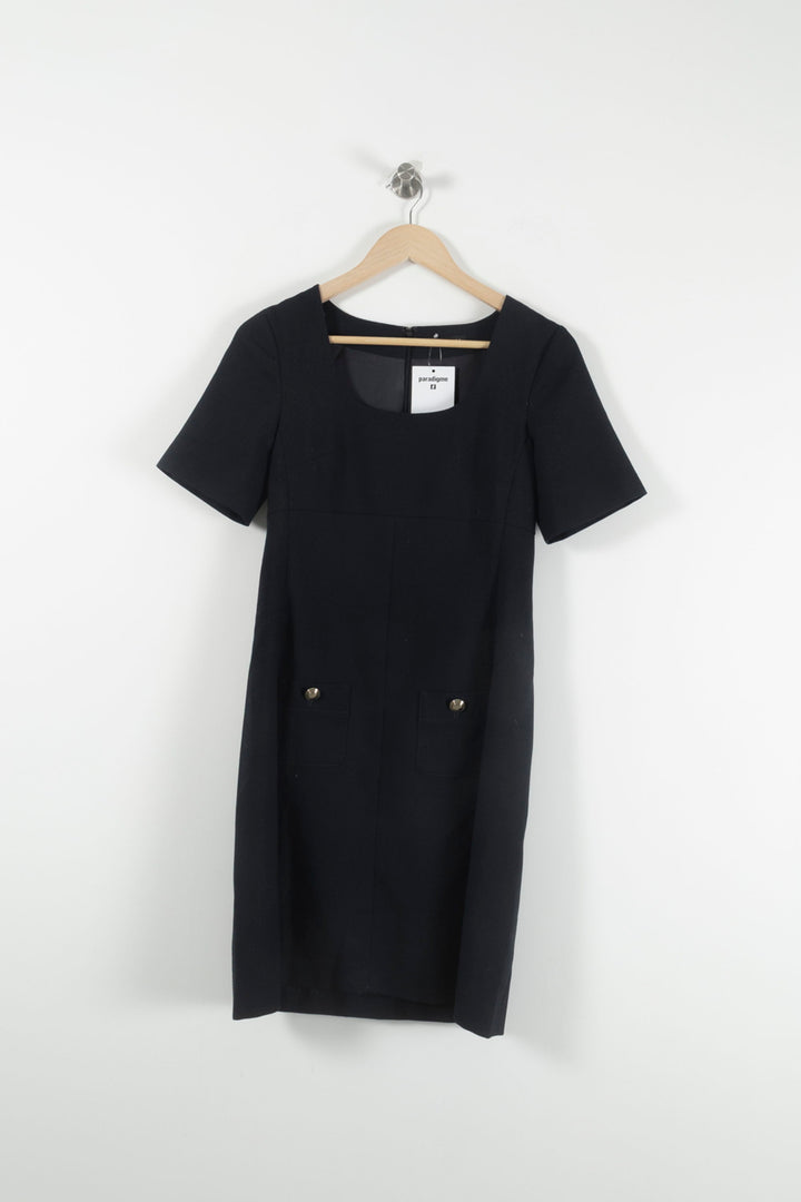 Robe Courte Bleue - Taille XS/34 de la marque Tara Jarmon | PARAD90884 - Vendu par Paradigme - Image 2