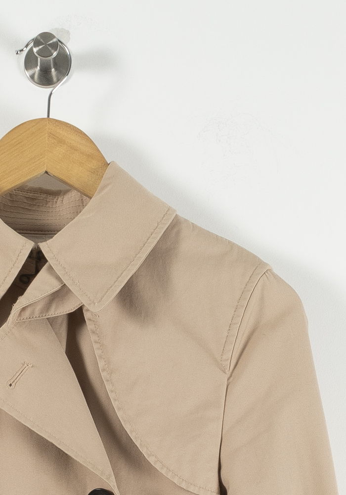 Trench Beige - Taille XS/34 de la marque Comptoir des Cotonniers | PARAD90888 - Vendu par Paradigme - Image 3