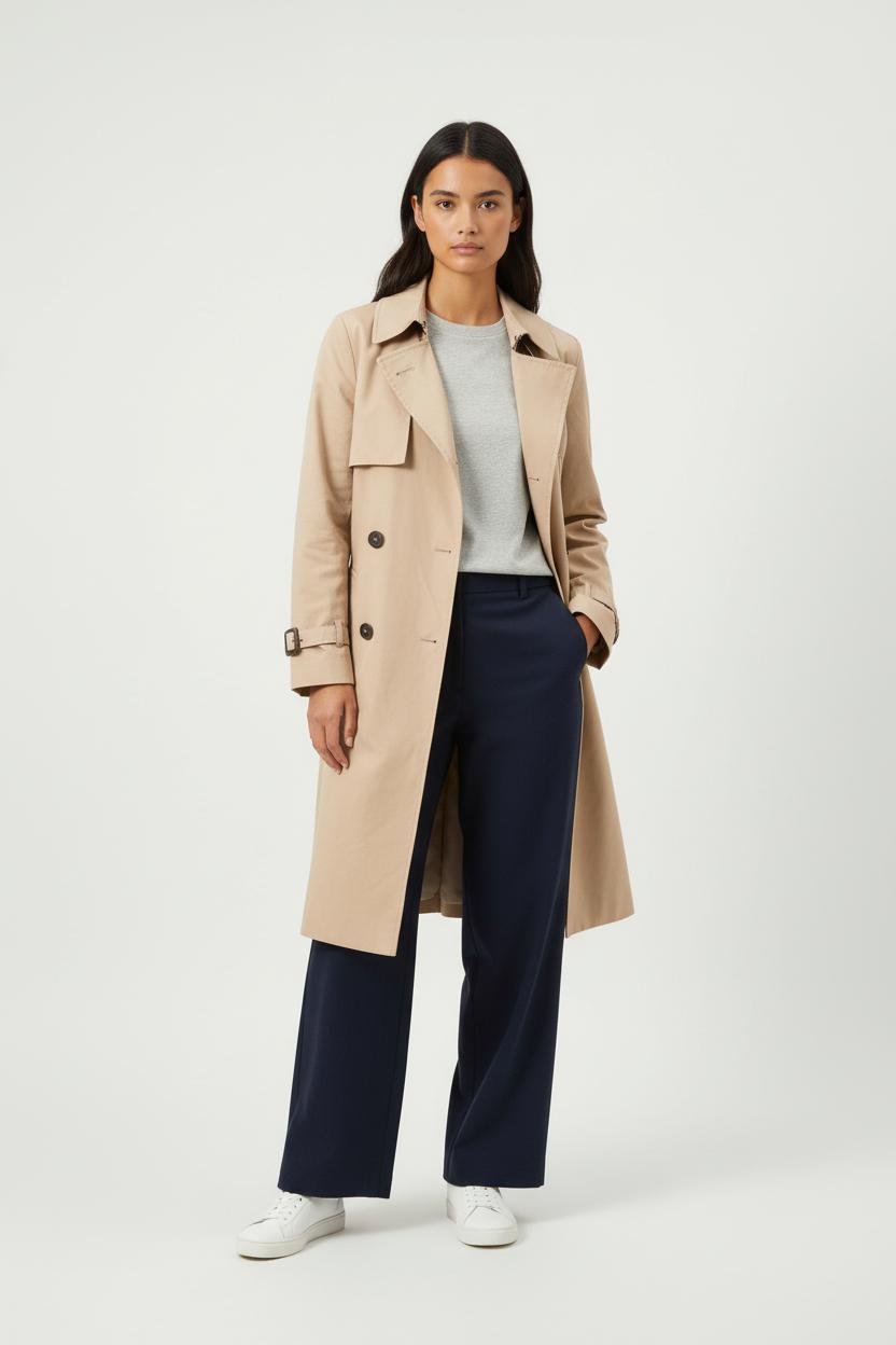 Trench Beige - Taille XS/34 de la marque Comptoir des Cotonniers | PARAD90888 - Vendu par Paradigme - Image 1