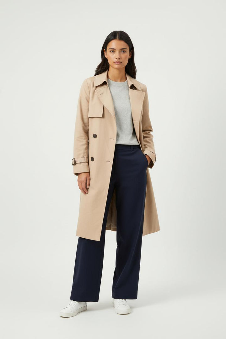 Trench Beige - Taille XS/34 de la marque Comptoir des Cotonniers | PARAD90888 - Vendu par Paradigme - Image 1