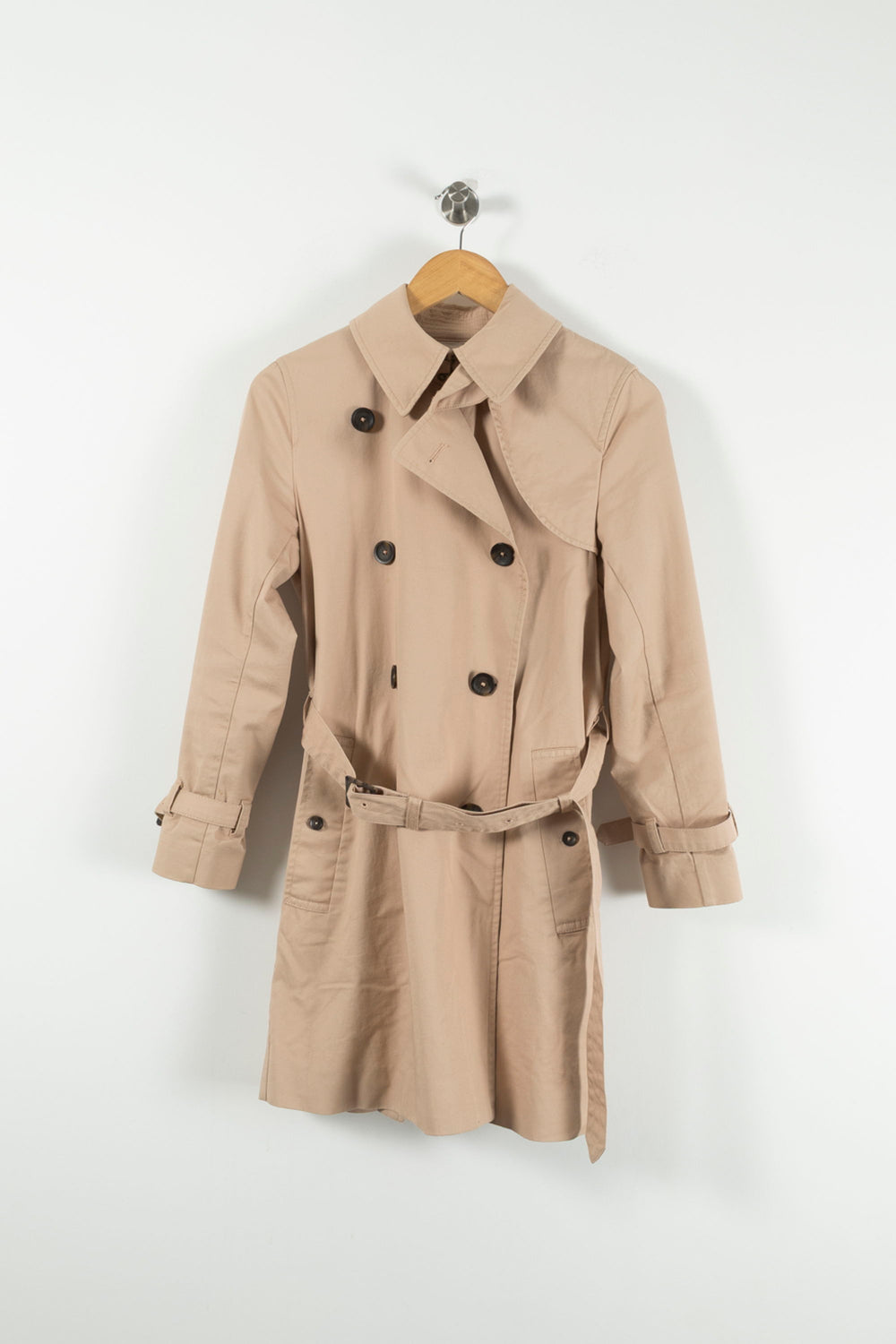 Trench Beige - Taille XS/34 de la marque Comptoir des Cotonniers | PARAD90888 - Vendu par Paradigme - Image 2