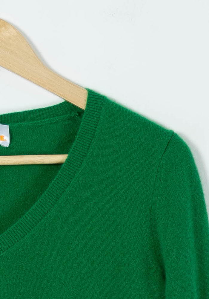 Pull Col V Vert - Taille M/38 de la marque From Future | PARAD90890 - Vendu par Paradigme - Image 3