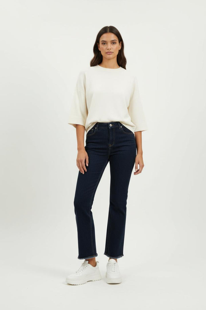 Jean Droit Bleu - Taille M/38 de la marque Claudie Pierlot | PARAD90899 - Vendu par Paradigme - Image 1