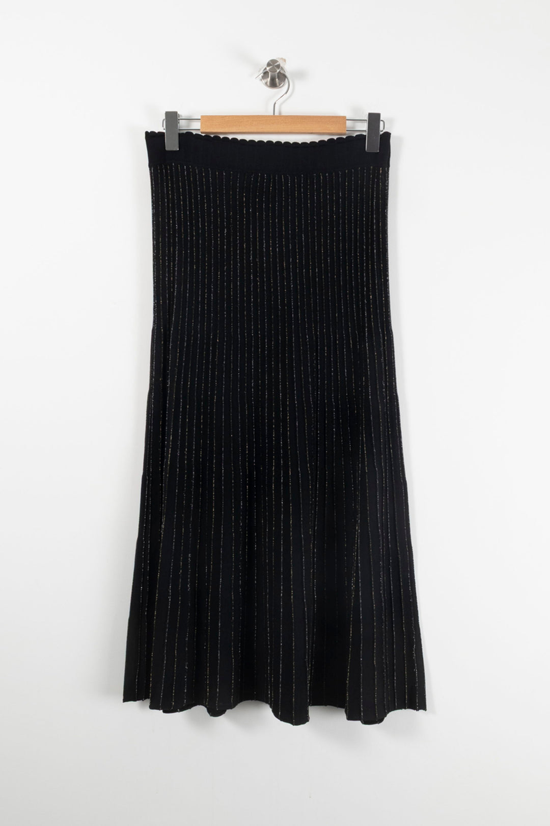 Jupe Plissée Noire - Taille L/40 de la marque ZAPA | PARAD90900 - Vendu par Paradigme - Image 4