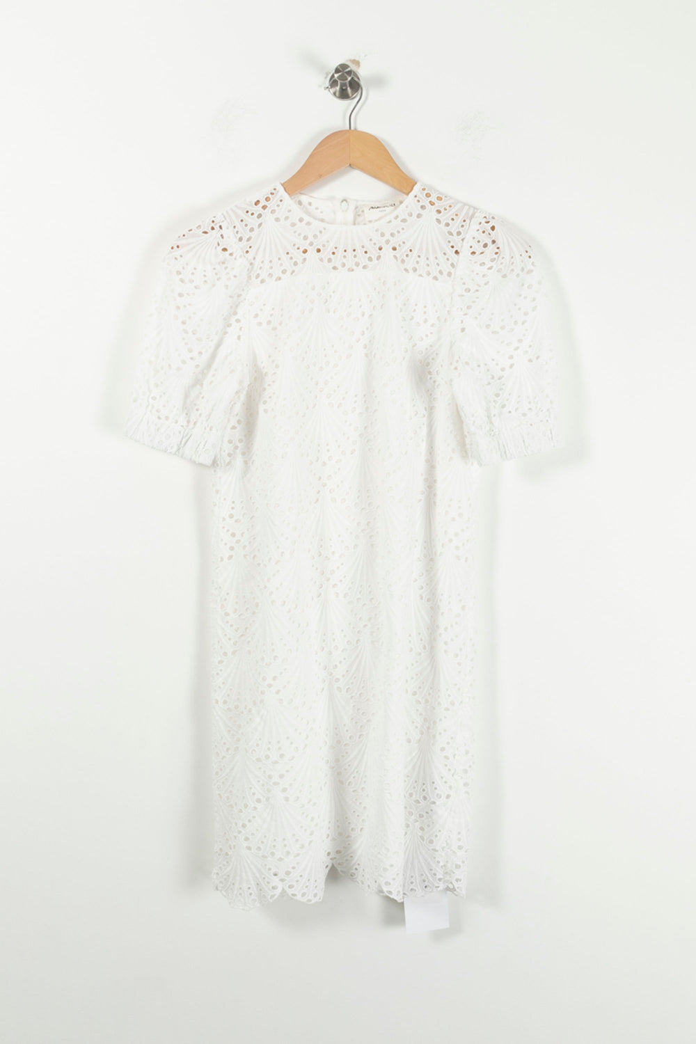 Robe Droite en Dentelle Blanche - Taille XS/34 de la marque Maison 123 | PARAD90906 - Vendu par Paradigme - Image 2