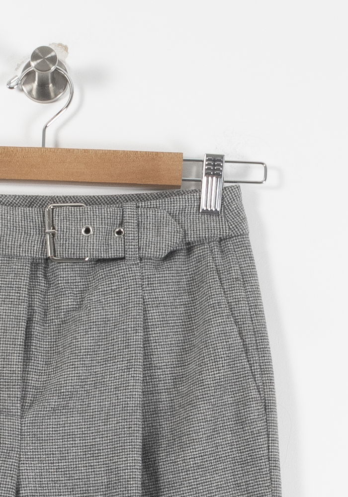 Pantalon Taille Haute Gris - Taille XS/34 de la marque Caroll | PARAD90924 - Vendu par Paradigme - Image 3