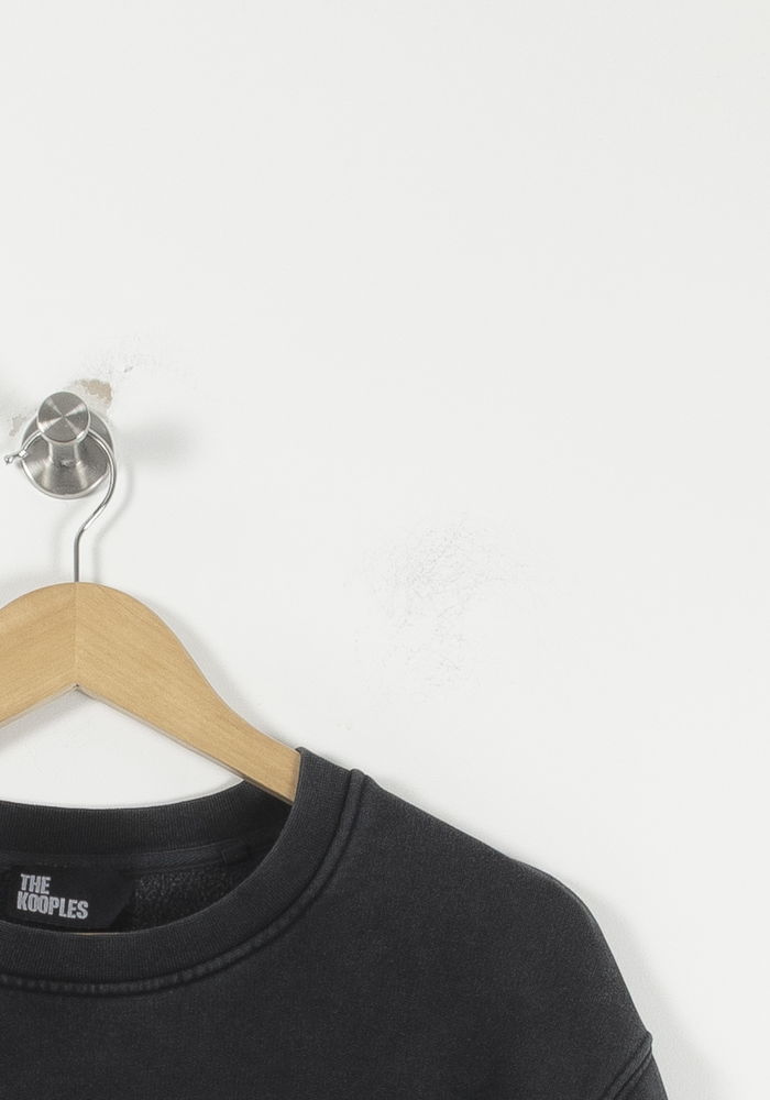 Sweatshirt Noir - Taille M/38 de la marque The Kooples | PARAD90929 - Vendu par Paradigme - Image 3