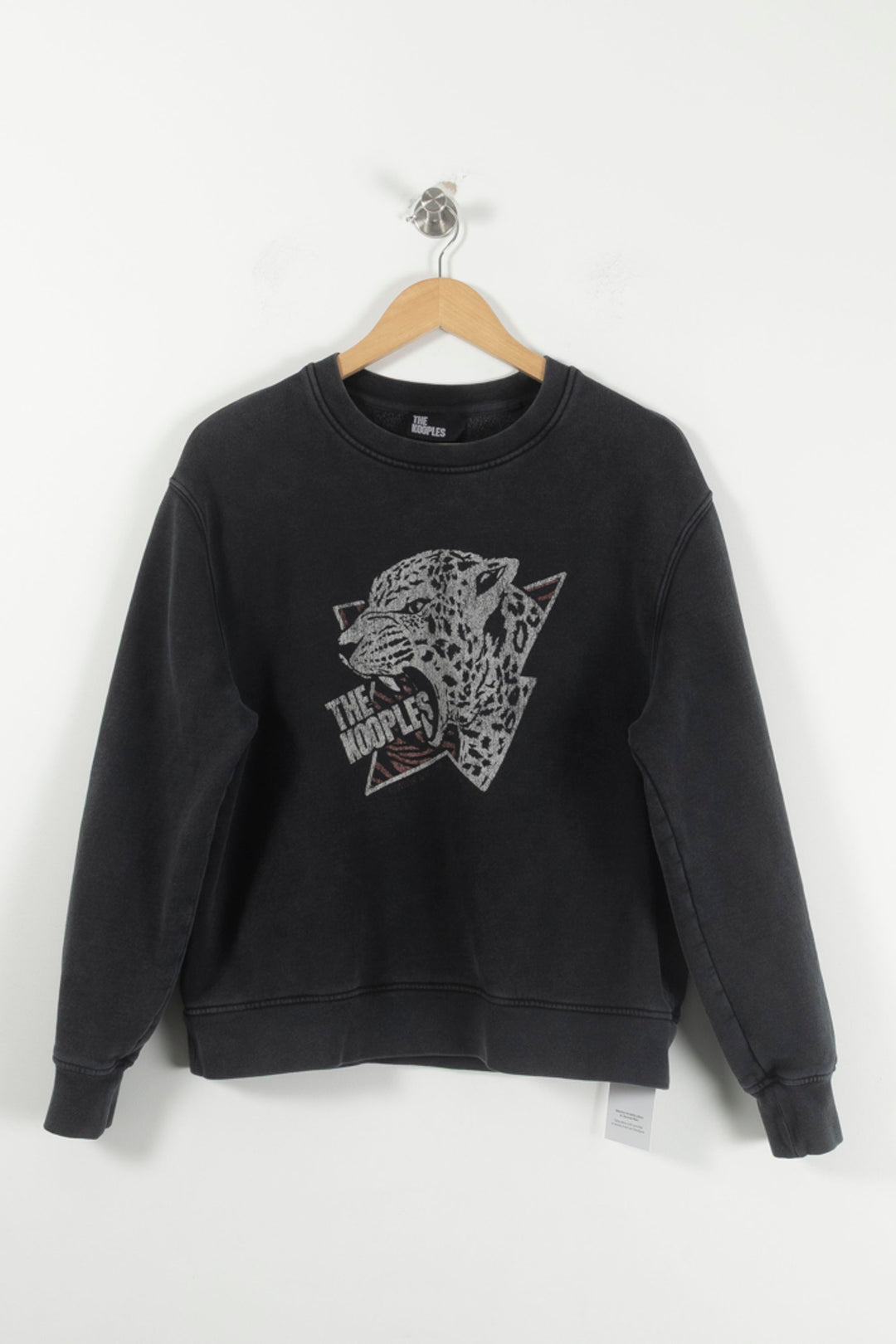 Sweatshirt Noir - Taille M/38 de la marque The Kooples | PARAD90929 - Vendu par Paradigme - Image 2