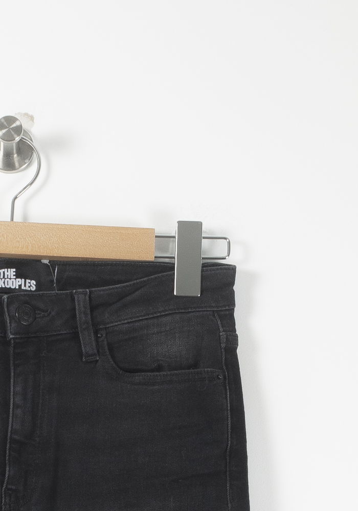 Jean Skinny Noir - Taille M/38 de la marque The Kooples | PARAD90934 - Vendu par Paradigme - Image 3