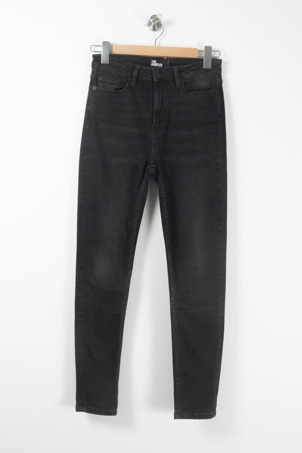 Jean Skinny Noir - Taille M/38 de la marque The Kooples | PARAD90934 - Vendu par Paradigme - Image 2