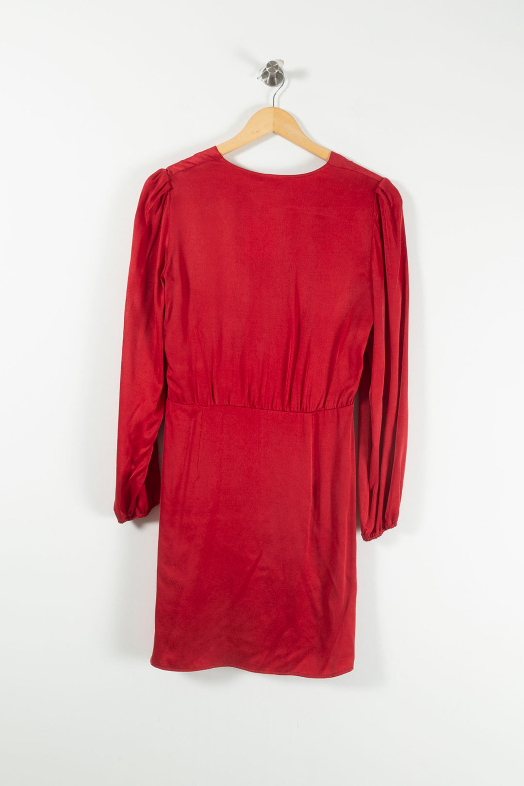 Robe Porte-feuille Rouge - Taille M/38 de la marque Soi Paris | PARAD90953 - Vendu par Paradigme - Image 4