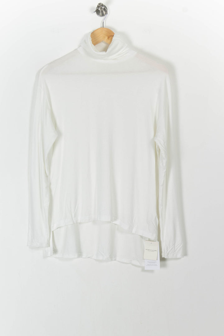 Sous pull Blanc - Taille M/38 de la marque Majestic Filatures | PARAD90957 - Vendu par Paradigme - Image 2
